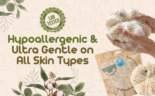 Organic Cotton Bath Sponge